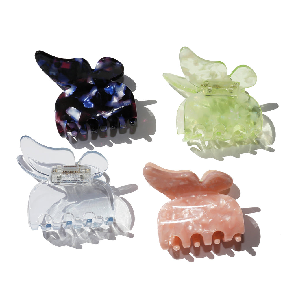 Haarschmuck - Schmetterlinge & Muscheln