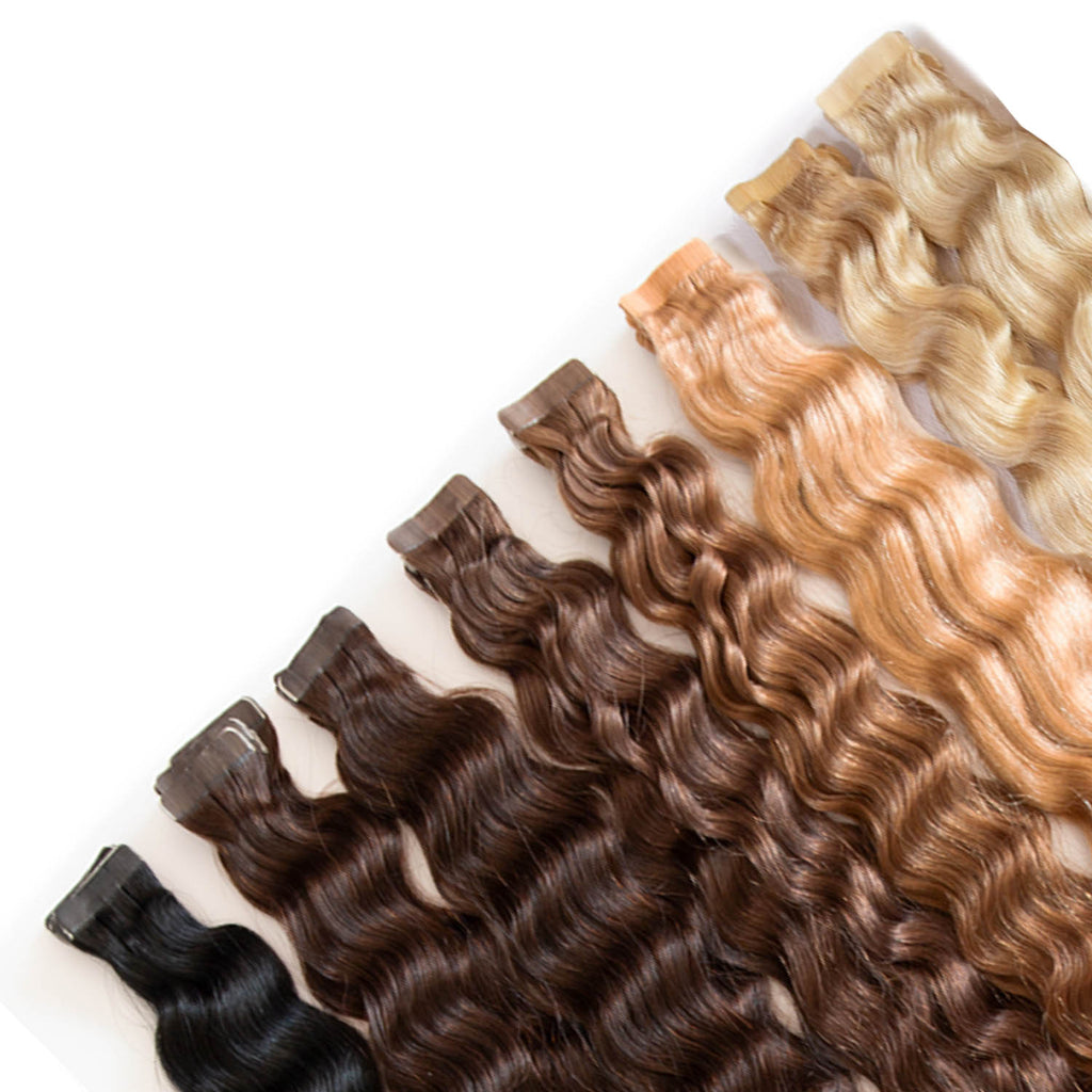 Luxury Line Wavy Tape Extensions