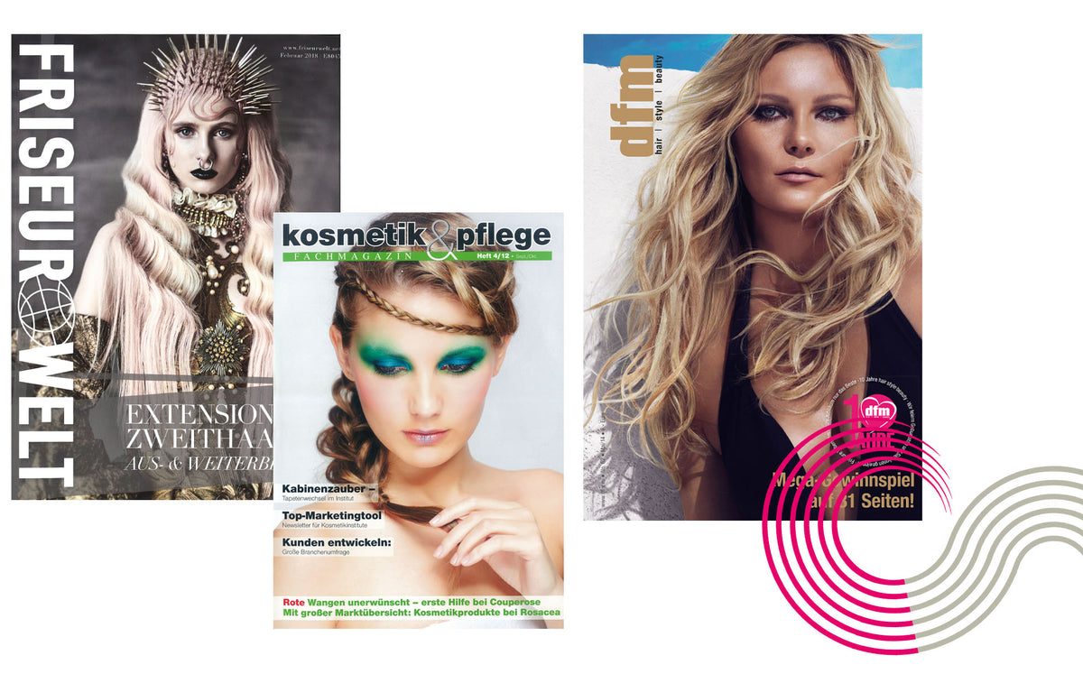 Coverbilder Friseurwelt, Kosmetik & Pflege, DFM mit Artikeln von Hairoyal