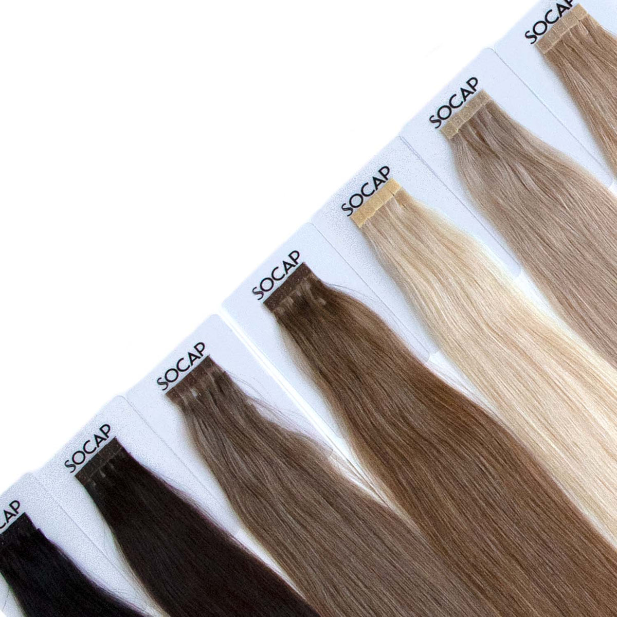 SOCAP Hair Extensions Bondings glatt