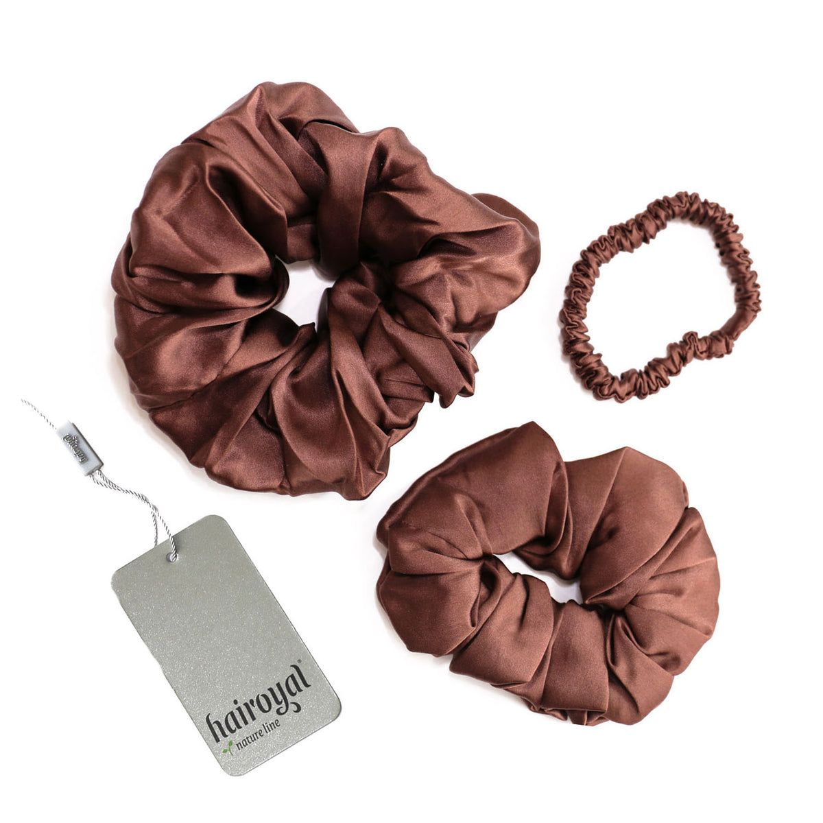 Scrunchies - 100% Mulberry Silk