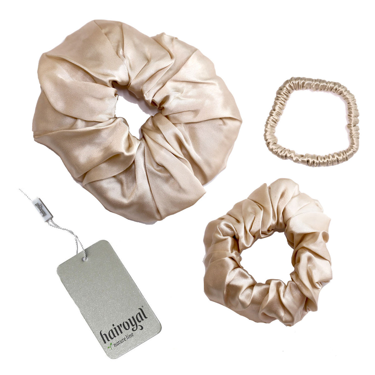 Scrunchies - 100% Mulberry Silk