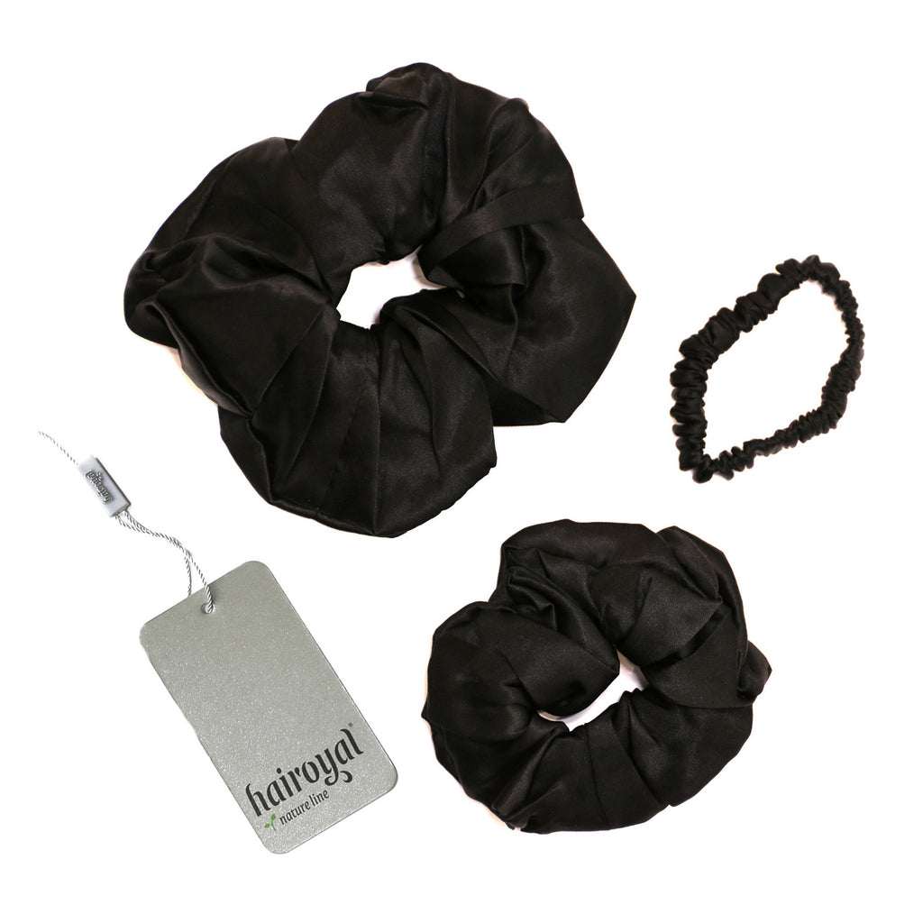 Scrunchies - 100% Mulberry Silk