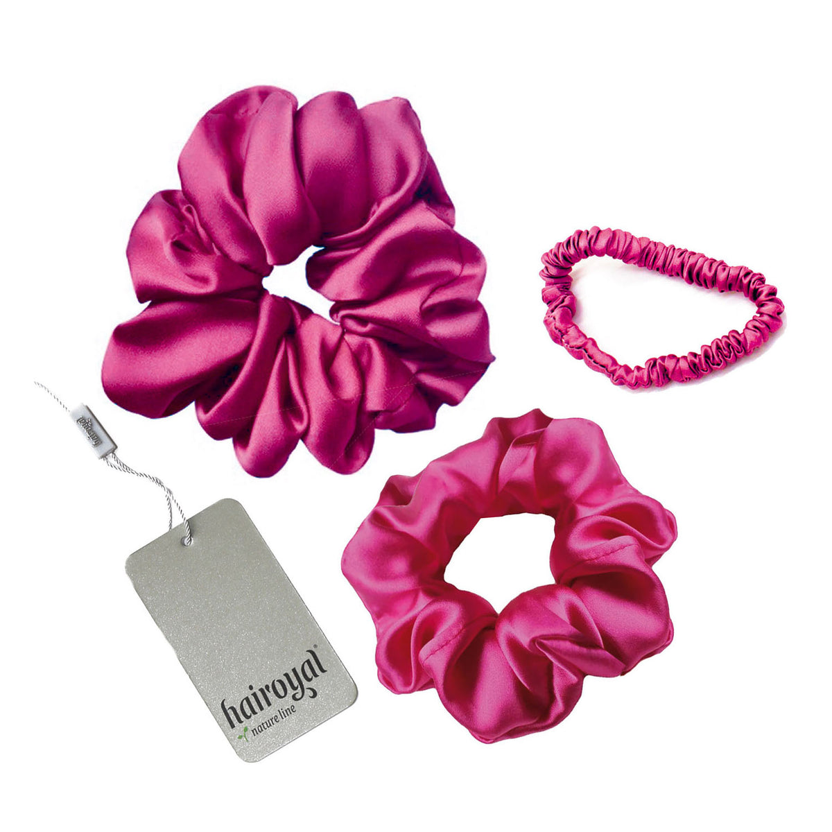 Scrunchies - 100% Mulberry Silk