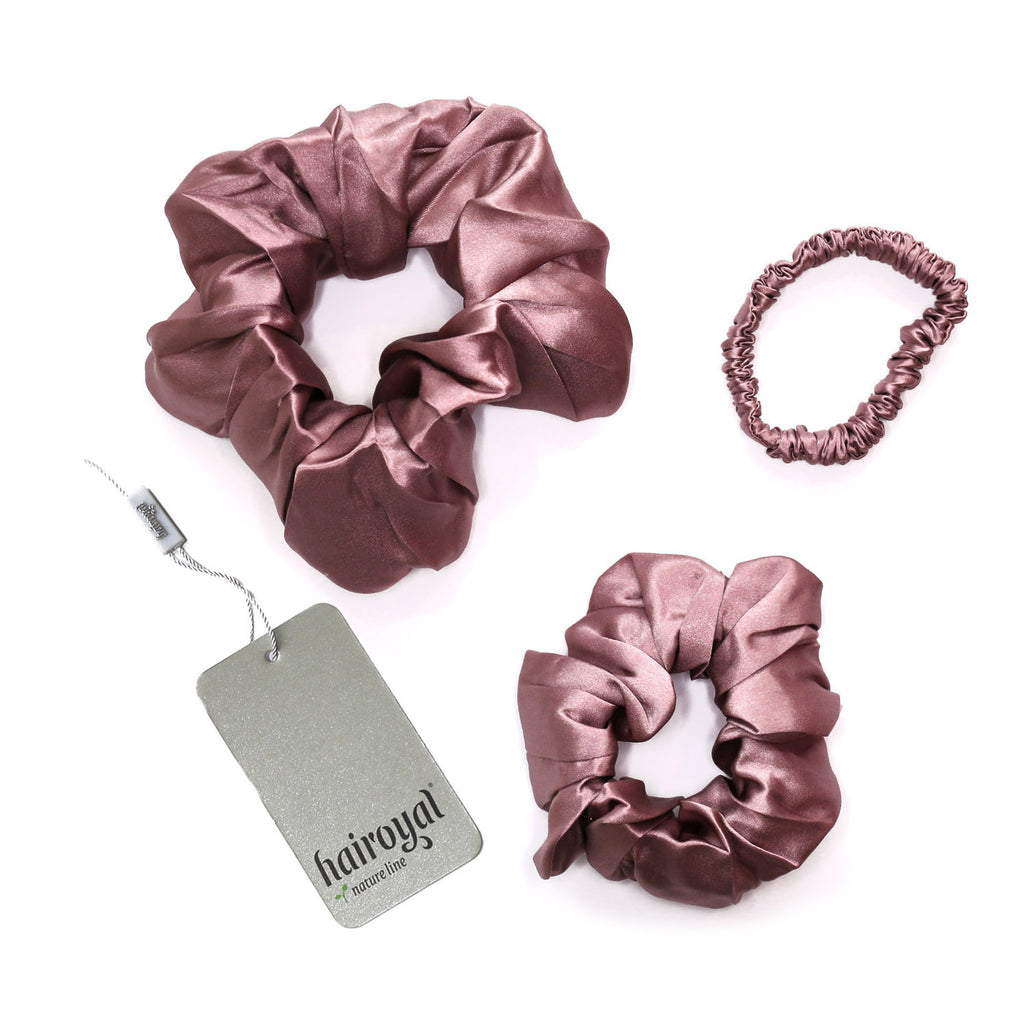 Scrunchies - 100% Mulberry Silk
