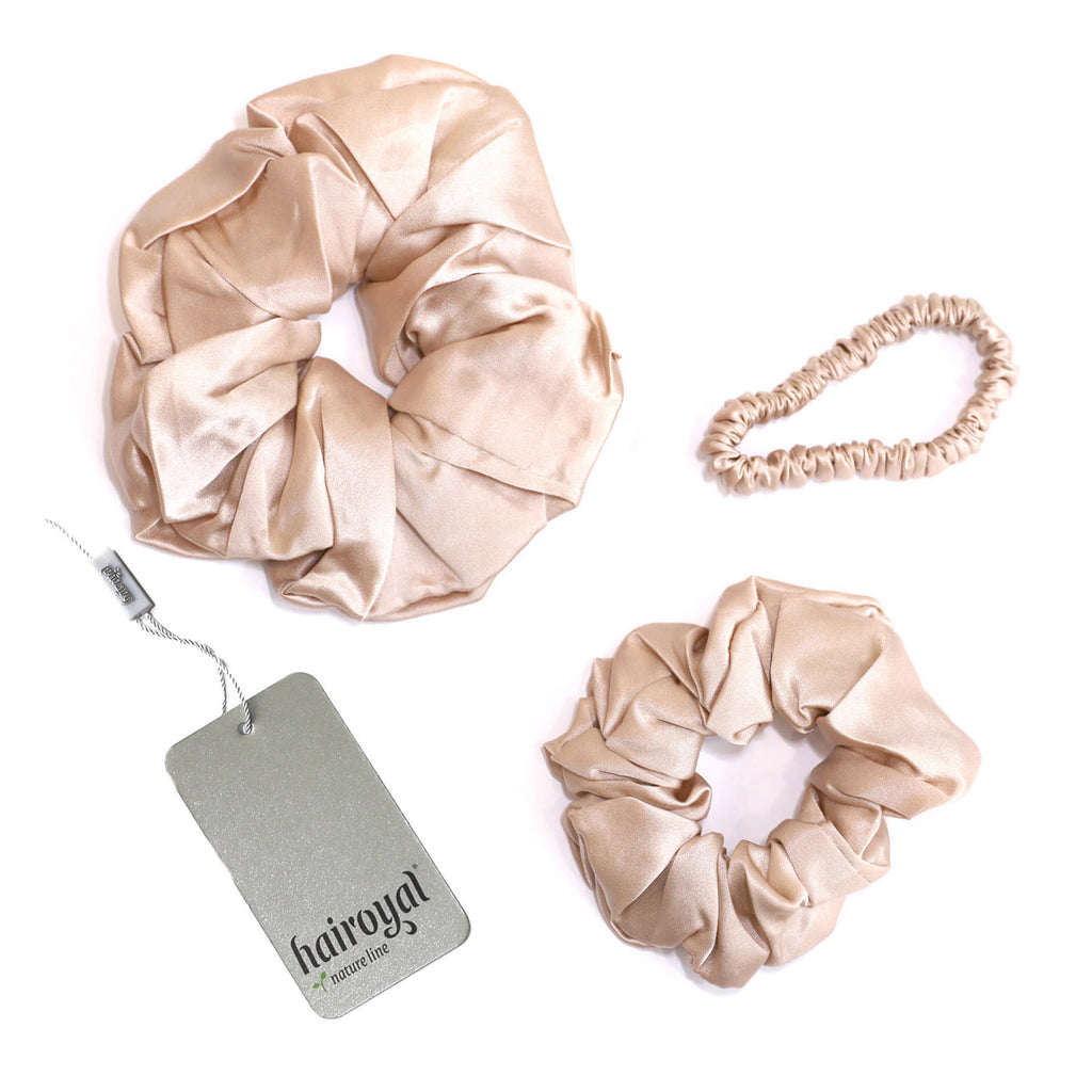 Scrunchies - 100% Mulberry Silk
